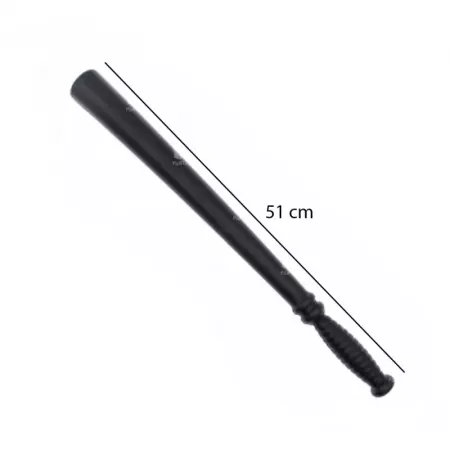 Porra de Policía Negra 50 cm - Resistente y Perfecta para Halloween Porra de Policía Negra 50 cm - Resistente y Perfecta para Halloween