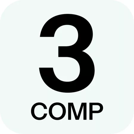 Caja organizadora de herramientas con separadores y asa 3 compartimentos superiores plástico resistente 304 x 137 x 105 cm