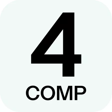 Caja de Madera para Infusiones con Grabado, 25 x 9 x 5 cm, Color Natural, Duradera, 4 Compartimentos