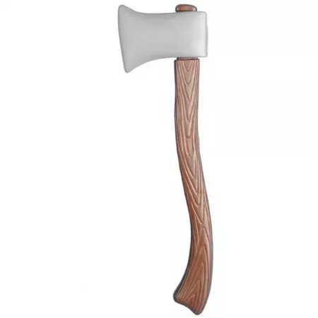Hacha de Disfraz Clásica Madera 60 cm para Carnaval y Fiesta Hacha de Disfraz Clásica Madera 60 cm para Carnaval y Fiesta
