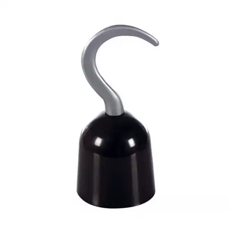 Garfio Pirata Negro 21 cm - Complemento Ideal para Disfraces Garfio Pirata Negro 21 cm - Complemento Ideal para Disfraces