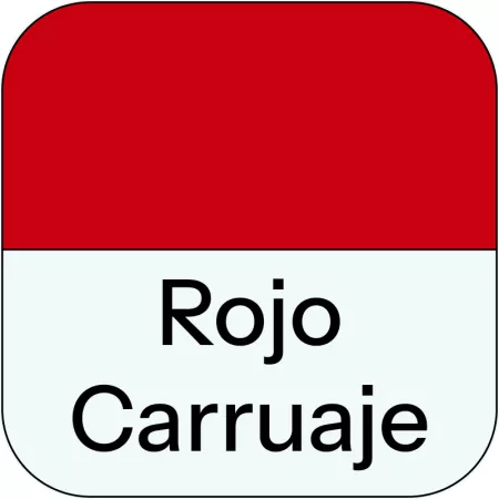 Bote de Pintura Spray 200 ML Rojo Carruajes Metalizado Ideal para Madera Metal Cartón Piedra Cerámica