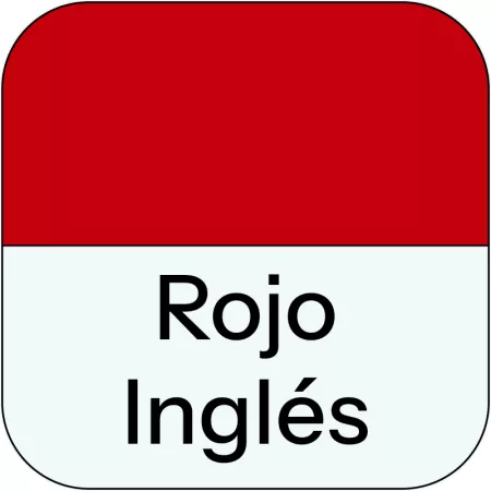 Bote de pintura en spray rojo inglés 200 ML para madera metal cartón piedra y cerámica