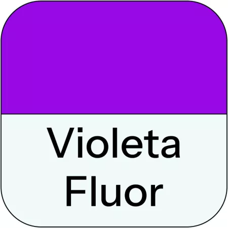 Bote de pintura en spray violeta fluor 200 ml ideal para madera metal cartón piedra y cerámica