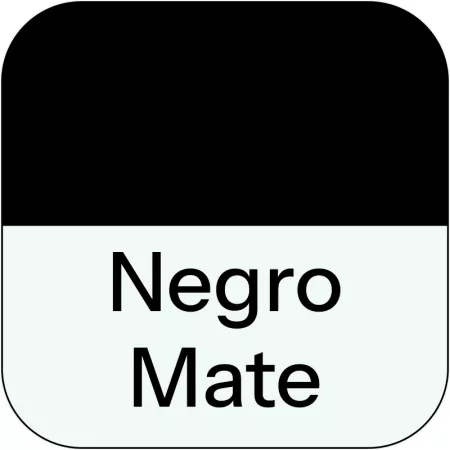 Bote de Pintura en Spray Negro Mate 200 ML Ideal para Madera Metal Cartón Piedra y Cerámica