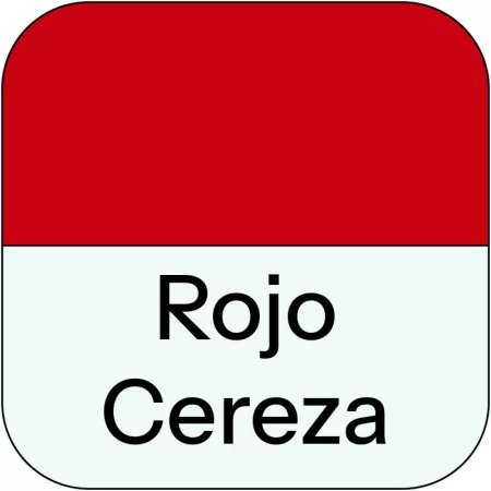 Bote de pintura en spray rojo cereza 200 ML para madera metal cartón piedra y cerámica