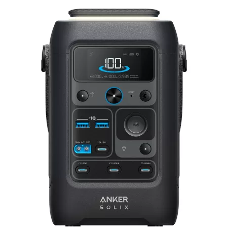 Anker SOLIX - Estación de energía portátil C300X DC - batería LiFePO4 de 288Wh (90,000 mAh), 300W (Sobrecarga de 600W) carga rápida de 140W Anker SOLIX - Estación de energía portátil C300X DC - batería LiFePO4 de 288Wh (90,000 mAh), 300W (Sobrecarga de 600W) carga rápida de 140W