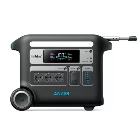 Anker SOLIX - Estación de energía portátil F2000 - Batería LiFePO4 de 2048Wh (640,000 mAh), 4 salidas de CA de hasta 2400 W - Versión Wi-fi Anker SOLIX - Estación de energía portátil F2000 - Batería LiFePO4 de 2048Wh (640,000 mAh), 4 salidas de CA de hasta 2400 W - Versión Wi-fi