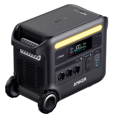 Anker SOLIX - Estación de energía portátil F2600 - Batería LiFePO4 de 2560Wh (800,000 mAh), 4 salidas de CA de hasta 2400 W Anker SOLIX - Estación de energía portátil F2600 - Batería LiFePO4 de 2560Wh (800,000 mAh), 4 salidas de CA de hasta 2400 W