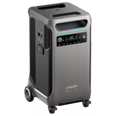 Anker SOLIX - Estación de energía portátil F3800 - Batería LiFePO4 de 3840Wh (1,200,000 mAh), salida de CA ultra alta de 6000 W con 120 V/240 V Anker SOLIX - Estación de energía portátil F3800 - Batería LiFePO4 de 3840Wh (1,200,000 mAh), salida de CA ultra alta de 6000 W con 120 V/240 V