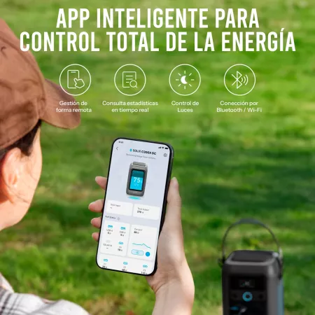 Anker SOLIX - Estación de energía portátil C300X DC y Panel Solar Portátil PS60 - Batería LiFePO4 de 288Wh, 300W (sobrecarga de 600W) carga rápida de 140W Anker SOLIX - Estación de energía portátil C300X DC y Panel Solar Portátil PS60 - Batería LiFePO4 de 288Wh, 300W (sobrecarga de 600W) carga rápida de 140W