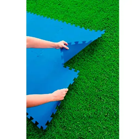 Baldosas Puzzle Piscina Azul 9 uds 50x50 cm - Cubren 2,25 m² Baldosas Puzzle Piscina Azul 9 uds 50x50 cm - Cubren 2,25 m²