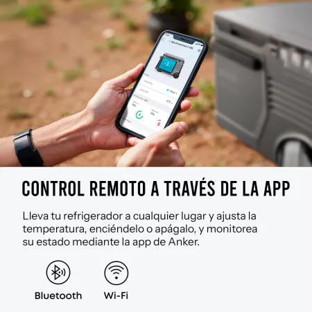 Anker SOLIX - Nevera eléctrica portátil Everfrost 2 - 40 L - Batería de 288Wh - Alimentación por CA/CC o Solar - -20 ºC a 20 ºC Anker SOLIX - Nevera eléctrica portátil Everfrost 2 - 40 L - Batería de 288Wh - Alimentación por CA/CC o Solar - -20 ºC a 20 ºC