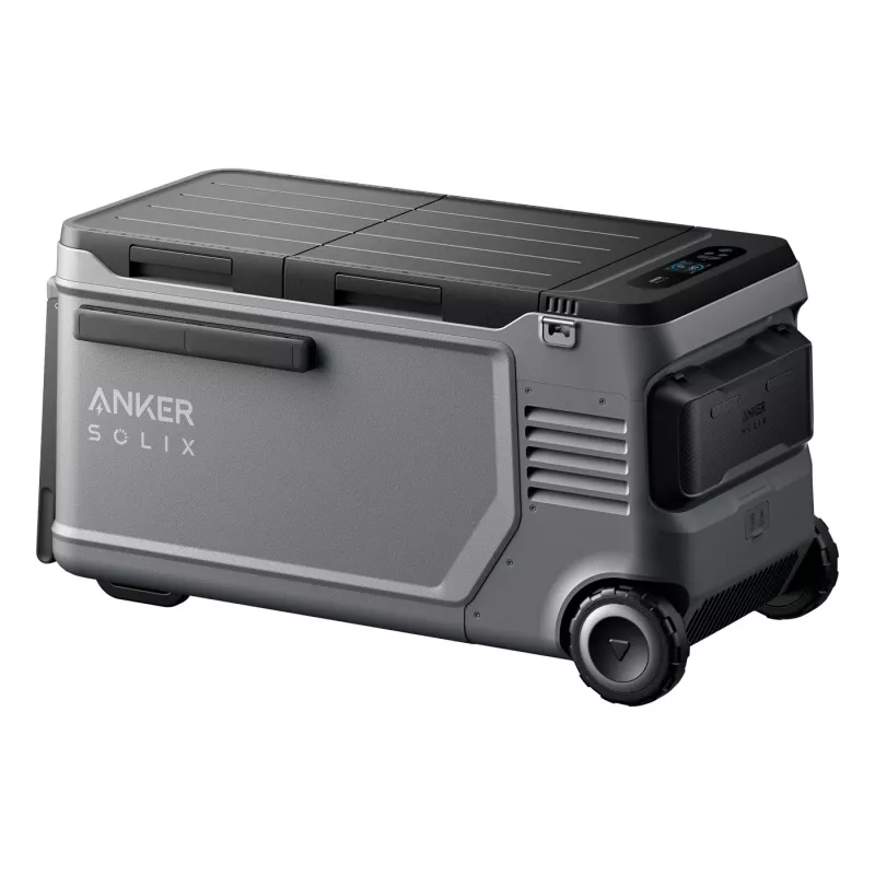 Anker SOLIX - Nevera eléctrica portátil Everfrost 2 - 58 L - 2 Baterías de 288Wh – Alimentación por CA/CC o Solar, Doble Compartimento - -20 ºC a 20 ºC Anker SOLIX - Nevera eléctrica portátil Everfrost 2 - 58 L - 2 Baterías de 288Wh – Alimentación por CA/CC o Solar, Doble Compartimento - -20 ºC a 20 ºC