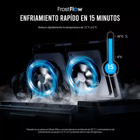 Anker SOLIX - Nevera eléctrica portátil Everfrost 2 - 58 L - 2 Baterías de 288Wh – Alimentación por CA/CC o Solar, Doble Compartimento - -20 ºC a 20 ºC Anker SOLIX - Nevera eléctrica portátil Everfrost 2 - 58 L - 2 Baterías de 288Wh – Alimentación por CA/CC o Solar, Doble Compartimento - -20 ºC a 20 ºC
