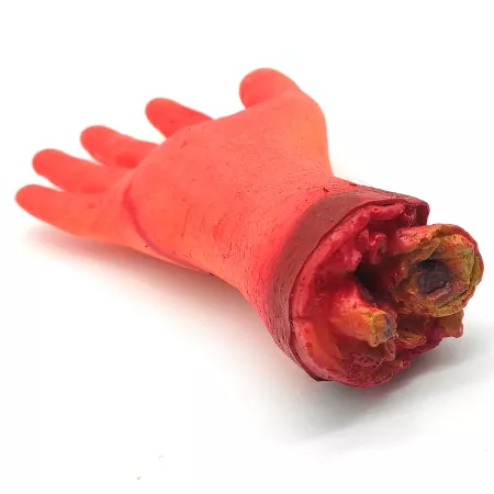 Mano Sangrienta Decorativa Halloween 21 cm Piel Mano Sangrienta Decorativa Halloween 21 cm Piel