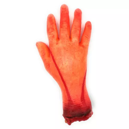 Mano Sangrienta Decorativa Halloween 21 cm Piel