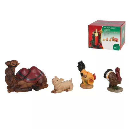 Set 4 Animales Resina Artesanales para Belén ¡Navidad! Set 4 Animales Resina Artesanales para Belén ¡Navidad!