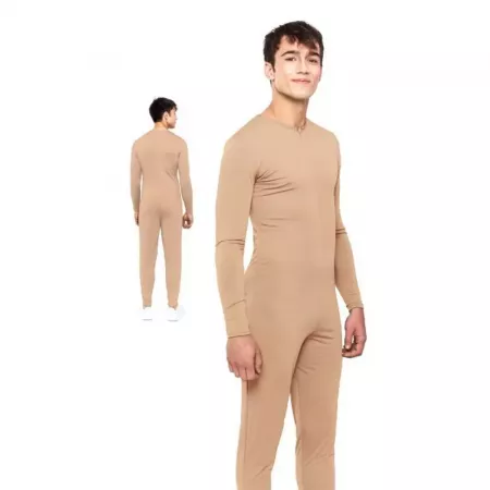 Mono beige Talla L para Carnaval y Halloween, cómodo y duradero Mono beige Talla L para Carnaval y Halloween, cómodo y duradero