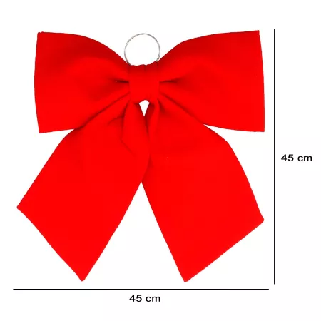 Lazo Rojo Belle 45 x 45 cm para Decorar Navidad Lazo Rojo Belle 45 x 45 cm para Decorar Navidad