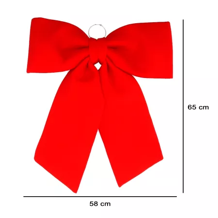 Lazo Rojo Belle 65 x 58 cm para Decorar Navidad Lazo Rojo Belle 65 x 58 cm para Decorar Navidad
