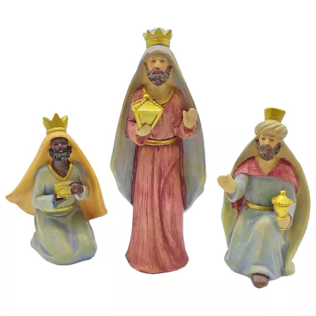 Set 12 Figuras de Nacimiento Belén Navideño Tradicional Set 12 Figuras de Nacimiento Belén Navideño Tradicional