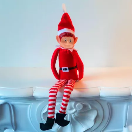 Muñeco Elfo Oberón Colgante para Decoración Navidad 26 cm