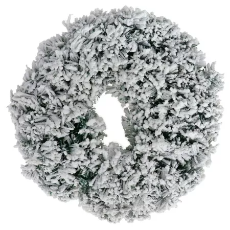 Corona Nevada de Navidad Decorativa 30 cm