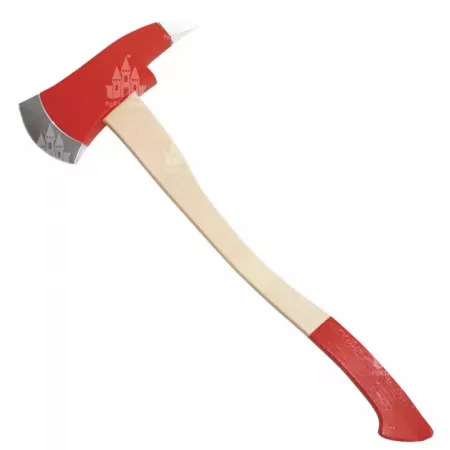 Hacha de Bombero de Plástico con Efecto Madera para Disfraz Hacha de Bombero de Plástico con Efecto Madera para Disfraz