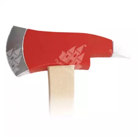 Hacha de Bombero de Plástico con Efecto Madera para Disfraz Hacha de Bombero de Plástico con Efecto Madera para Disfraz