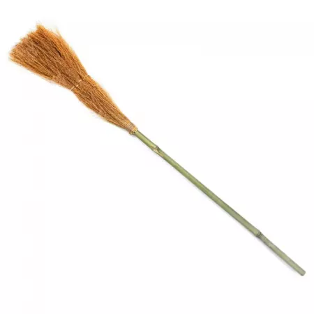 Escoba de Bruja de Madera Resistente para Halloween y Carnaval Escoba de Bruja de Madera Resistente para Halloween y Carnaval