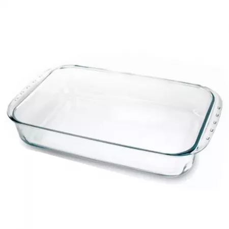 Fuente de vidrio templado 5L resistente y versátil para horno