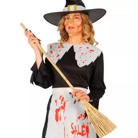 Escoba de Bruja de Madera Resistente para Halloween y Carnaval Escoba de Bruja de Madera Resistente para Halloween y Carnaval