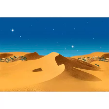 Rollo Papel Desierto Belén 100x65 cm Realista y Resistente