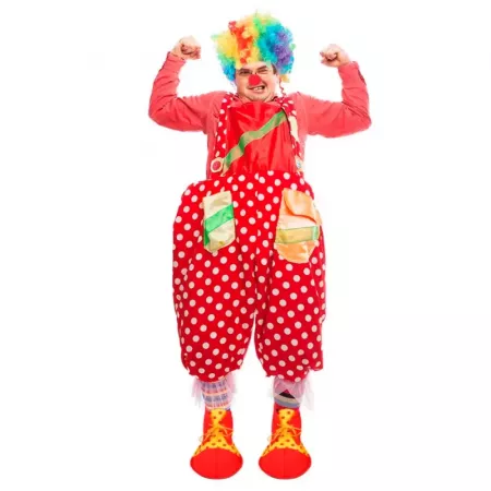 Zapatos de Payaso Clásicos con Lunares para Carnaval y Halloween Zapatos de Payaso Clásicos con Lunares para Carnaval y Halloween