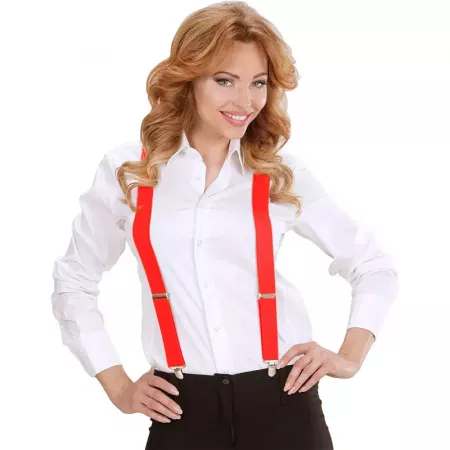 Tirantes Rojos Adulto Unisex | Perfectos para Carnaval y Halloween Tirantes Rojos Adulto Unisex | Perfectos para Carnaval y Halloween