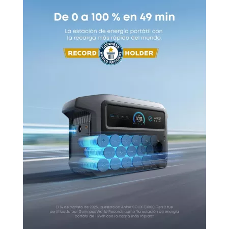 Anker SOLIX C1000X Gen 2 1024Wh | Estación de energía