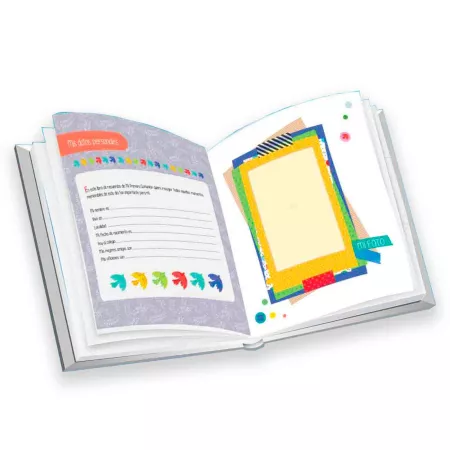 Libro Primera Comunión Niña Tapa Dura 44 Páginas Fotos