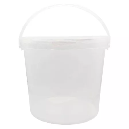 Cubo Hermético 20L Transparente con Tapa y Asa – España