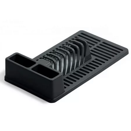 Escurreplatos plástico gris marengo resistente y fácil de limpiar