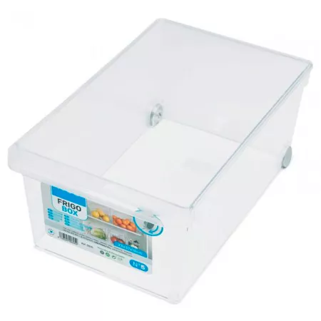 Cajón organizador refrigerador Nº5 transparente, apto uso alimentario