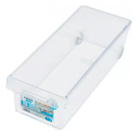 Cajón organizador refrigerador Nº3 transparente, apto uso alimentario