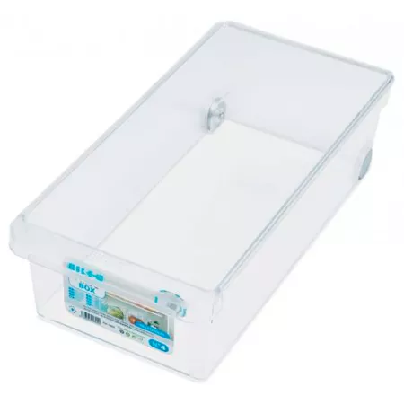 Cajón organizador refrigerador Nº4 transparente, apto uso alimentario