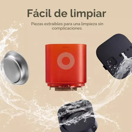 Comedero Automático 6L con Cámara WiFi para Gatos y Perros Blanco