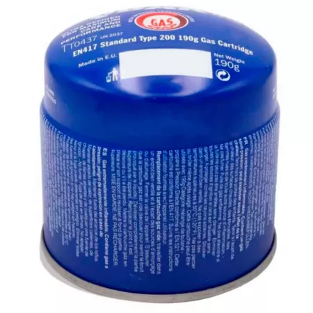 Bombona Gas 190g Butano/Propano para Camping con Bloqueo Bombona Gas 190g Butano/Propano para Camping con Bloqueo