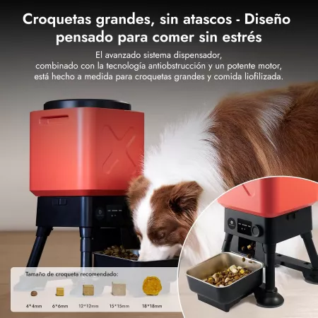 Comedero WiFi 14L para Perros Grandes con Control por App