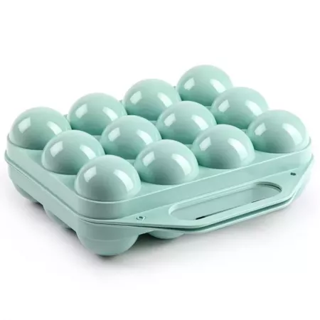 Huevera Plástico 12 Huevos con Tapa | Colores Surtidos España Huevera Plástico 12 Huevos con Tapa | Colores Surtidos España