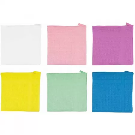 Paño de microfibra 50x50 cm – Colores aleatorios, duradero Paño de microfibra 50x50 cm – Colores aleatorios, duradero