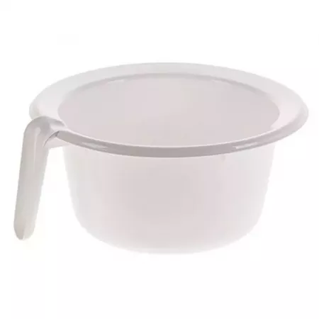 Orinal sanitario 2,5L plástico blanco ligero y ergonómico Orinal sanitario 2,5L plástico blanco ligero y ergonómico