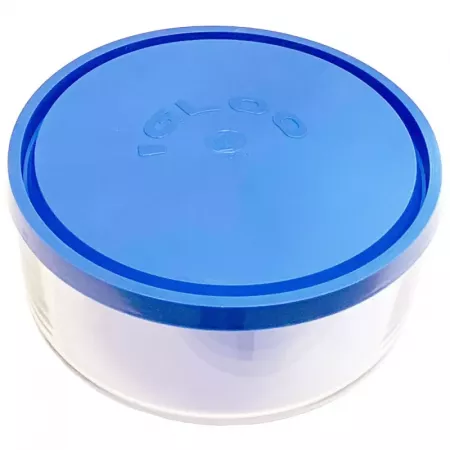 Fiambrera de vidrio 22 cm con tapa, apta microondas y congelador Fiambrera de vidrio 22 cm con tapa, apta microondas y congelador